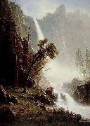 Albert Bierstadt Bridal Veil Falls. Yosemite oil painting reproduction